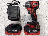 NOY Гайковерт бесщеточный аккумуляторный 400 Нм, модель GKT-391, 21V 4.0AH